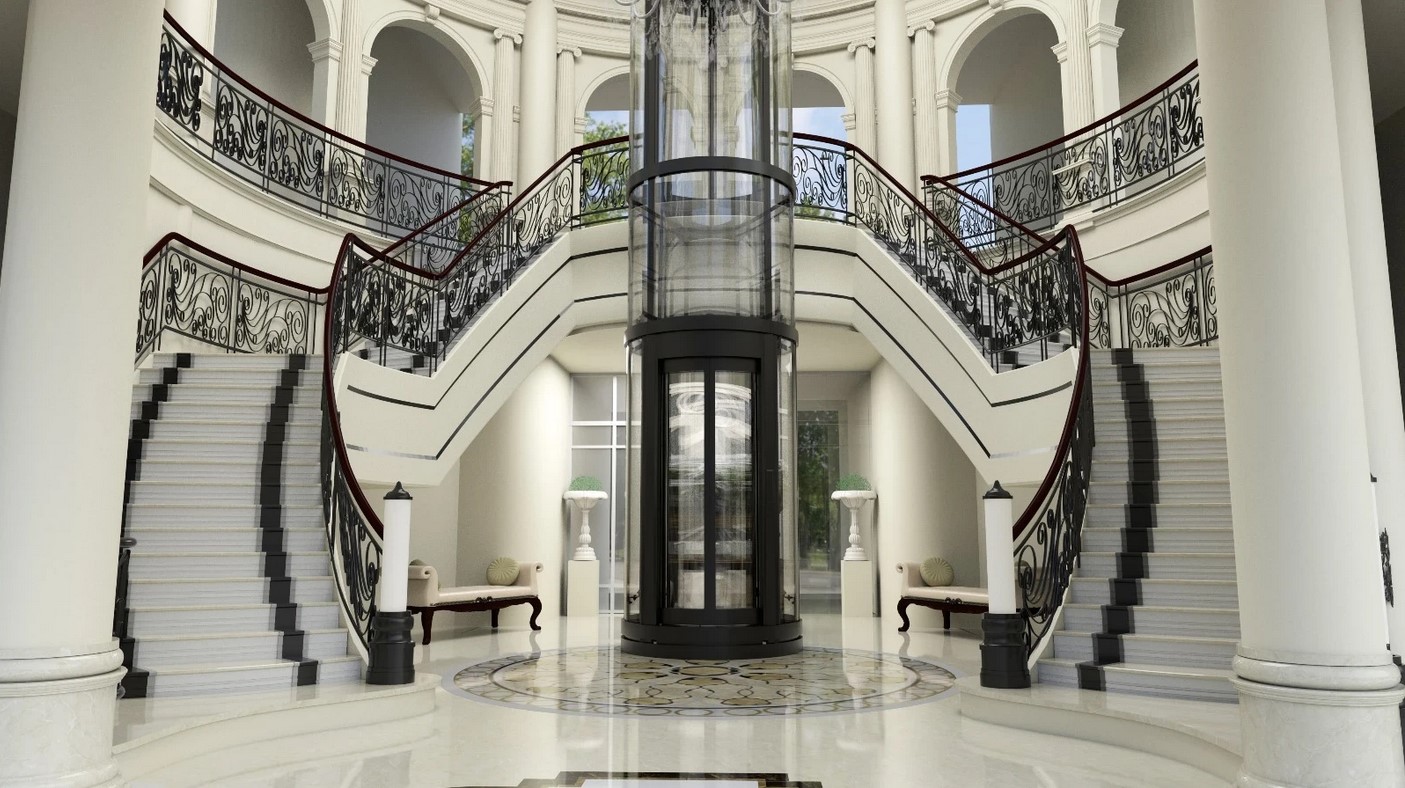 OTOMATİK DAİRESEL EV ASANSÖRÜ